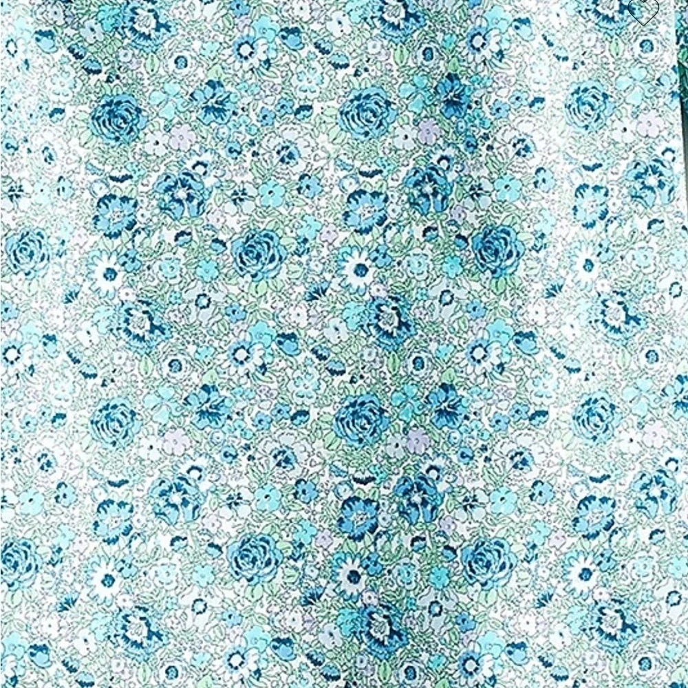 J Crew Liberty Fabric Amelie Floral Puff sleeve Top XS Cottagecore Prairie